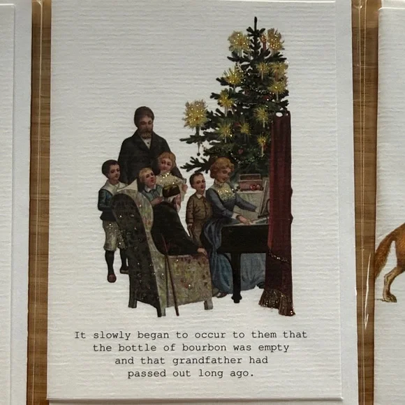 Margot Elena - Tokyo Milk - Charming Themed Greeting Card Set x 3 - Picture 3 of 6